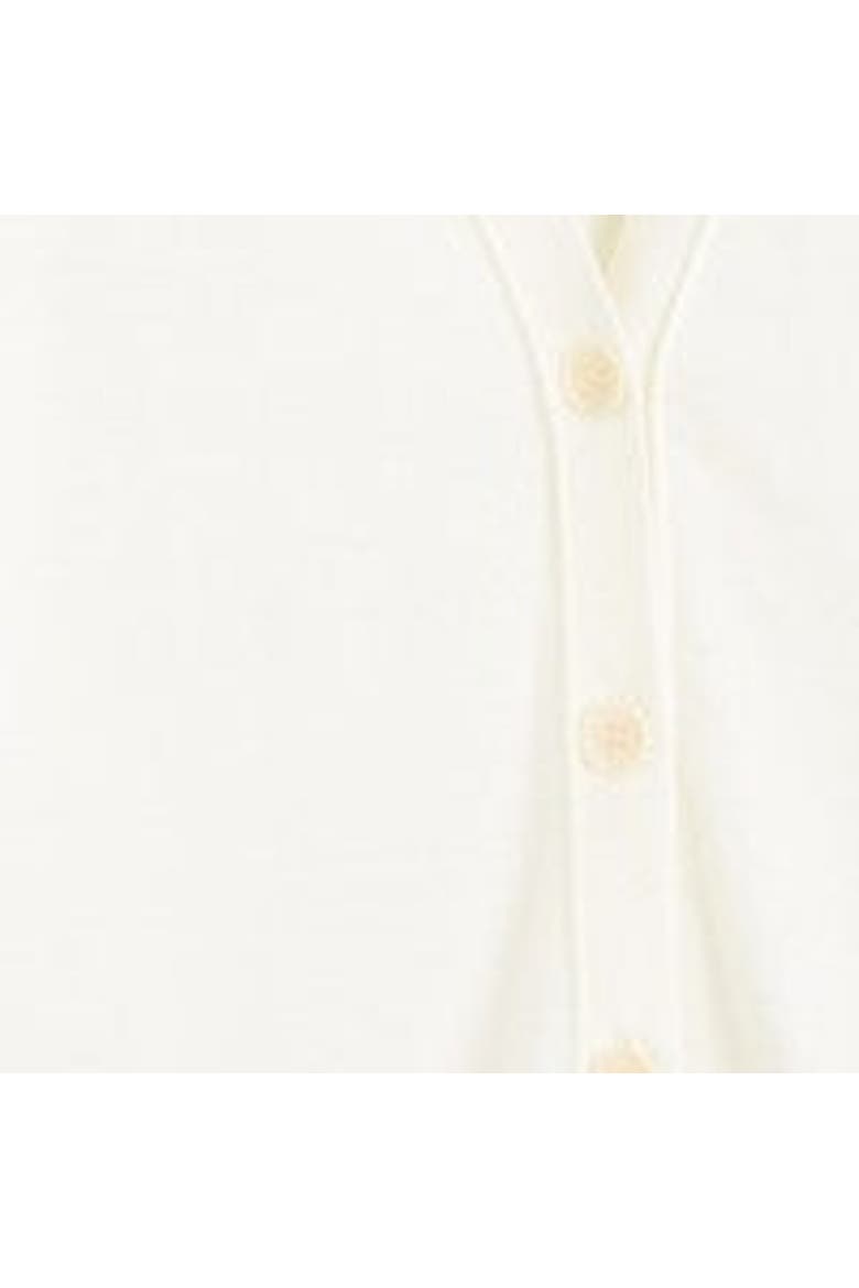 Pure Merino Cardigan, Alternate, color, Cream
