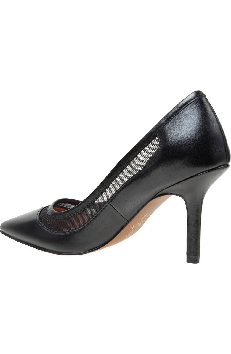 Linea Paolo Perline Pointed Toe Pump, Alternate, color, Black