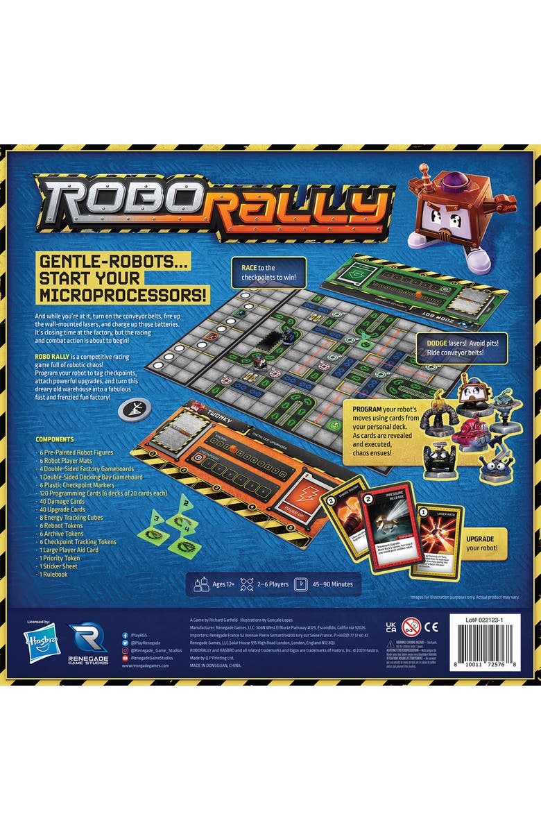 Renegade Game Studios Robotic Chaos Racing Game, Alternate, color, Multicolored