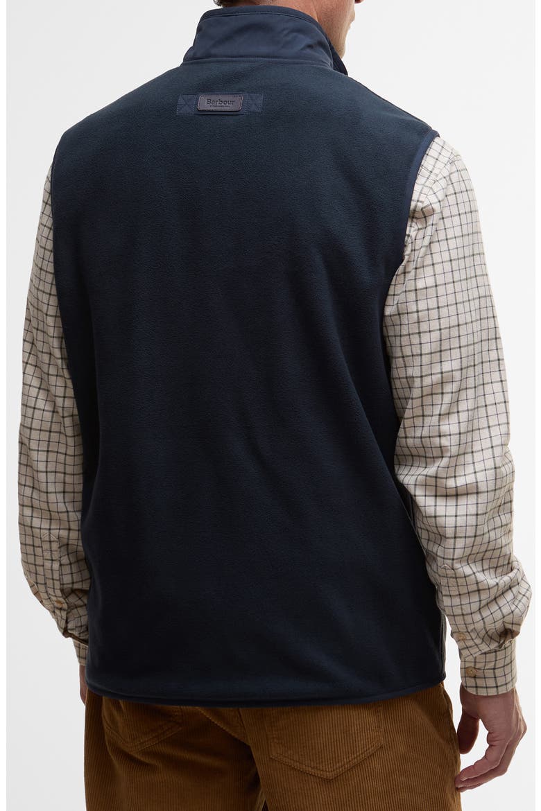 Lowich Fleece Quilted Vest, Alternate, color, NAVY