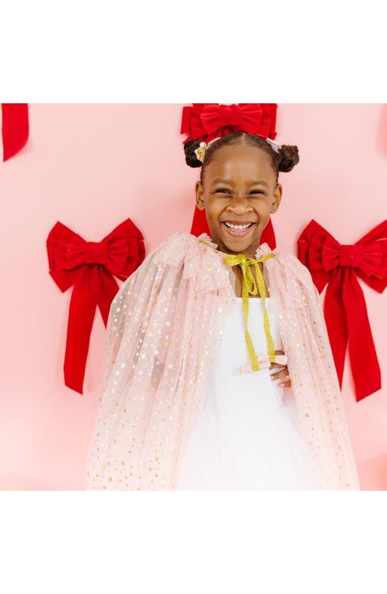 Sweet Wink Blush Shimmer Star Cape, Alternate, color,