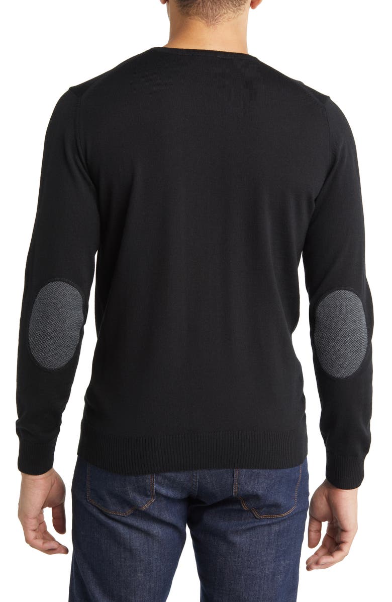 Emanuel Berg Fine Gauge Merino Wool Crewneck Sweater, Alternate, color, 