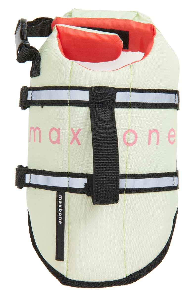 maxbone Dog Life Jacket, Main, color, Lime