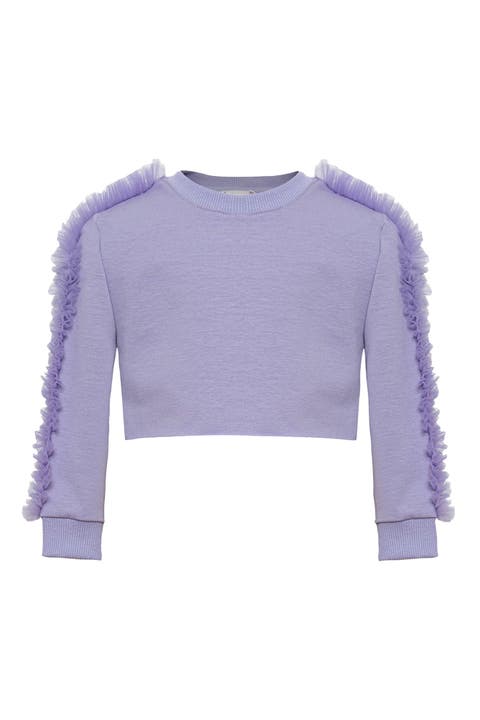 Poppy Ruffle Sweatshirt (Toddler, Little Kid & Big Kid)