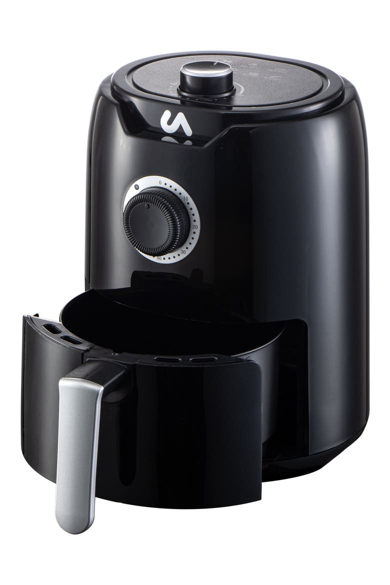 Mini Air Fryer - 2 Qt., Alternate, color, BLACK
