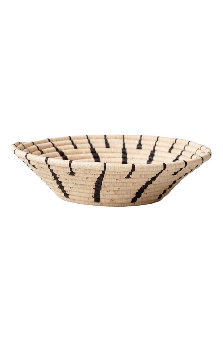 Maadili Collective Thin Ray Basket, Alternate, color, Natural / Black