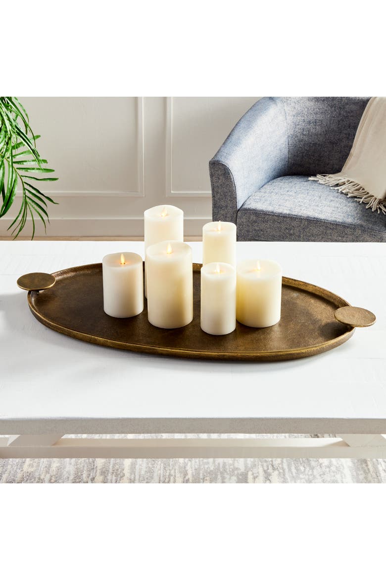 Hahn Decorative Tray, Alternate, color, Gold