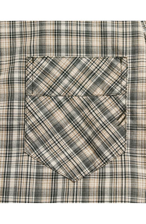 Billy Reid John Standard Fit Plaid Cotton Madras Button-up Shirt In Scarab