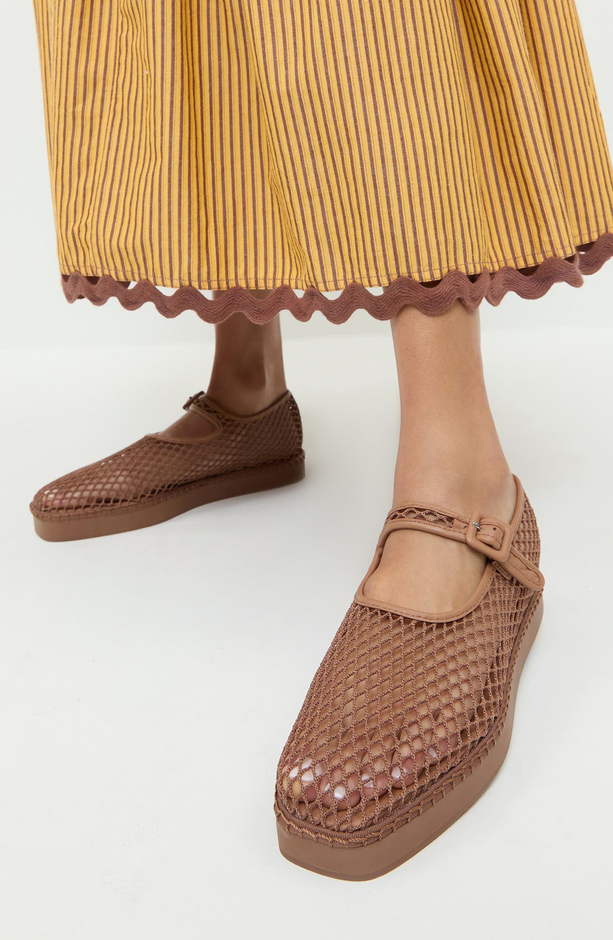 Loeffler Randall Rita Mesh Mary Jane, Alternate, color, 