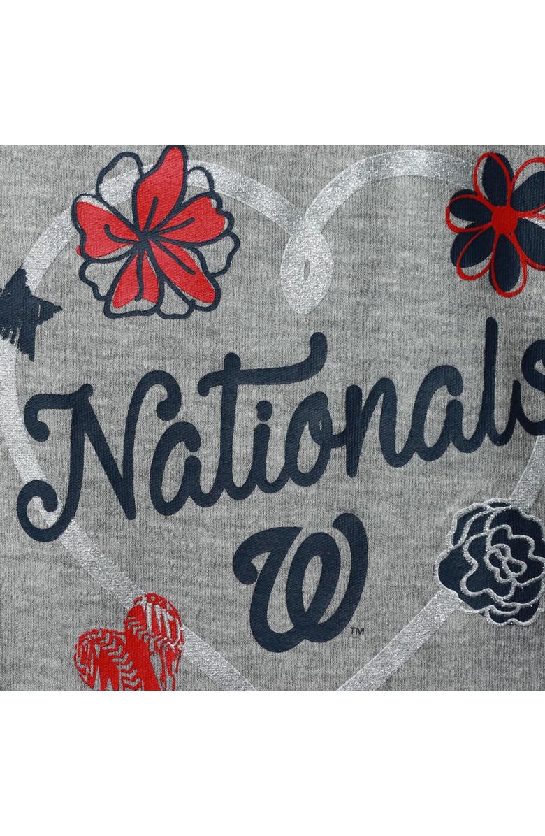 Outerstuff Infant Red/Navy/Gray Washington Nationals Batter Up 3-Pack Bodysuit Set, Alternate, color, Red