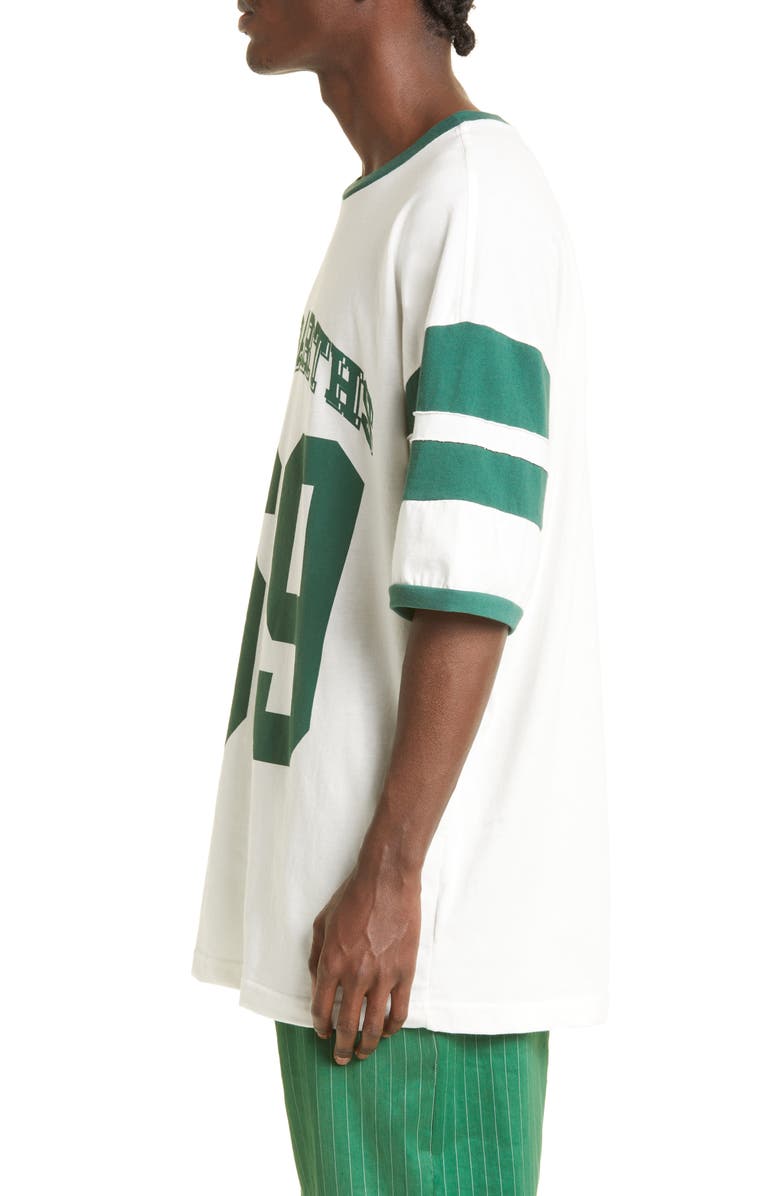 Rhude St. Barts 69 Graphic Ringer Tee, Alternate, color, 