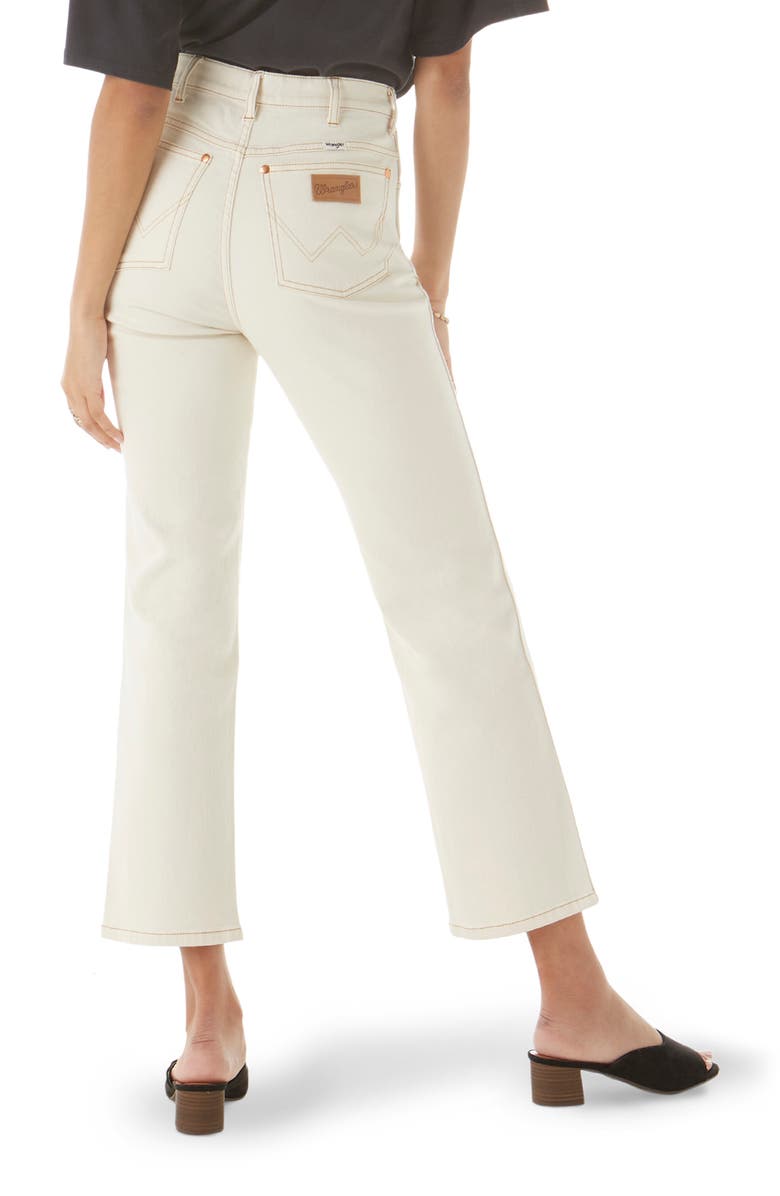 Wrangler Wild West High Waist Ankle Straight Leg Jeans, Alternate, color,