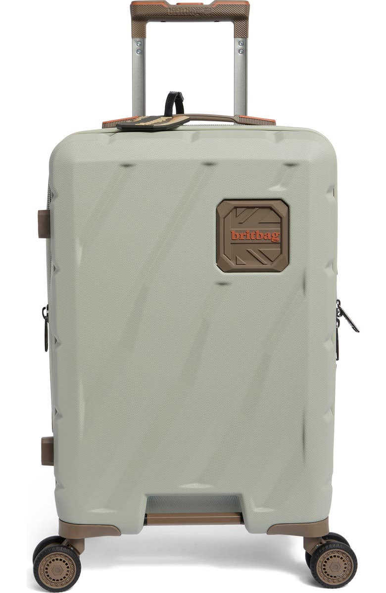 Britbag Stoneleigh 21-Inch Hardside Carry-On Spinner Luggage, Main, color, Abbey Stone