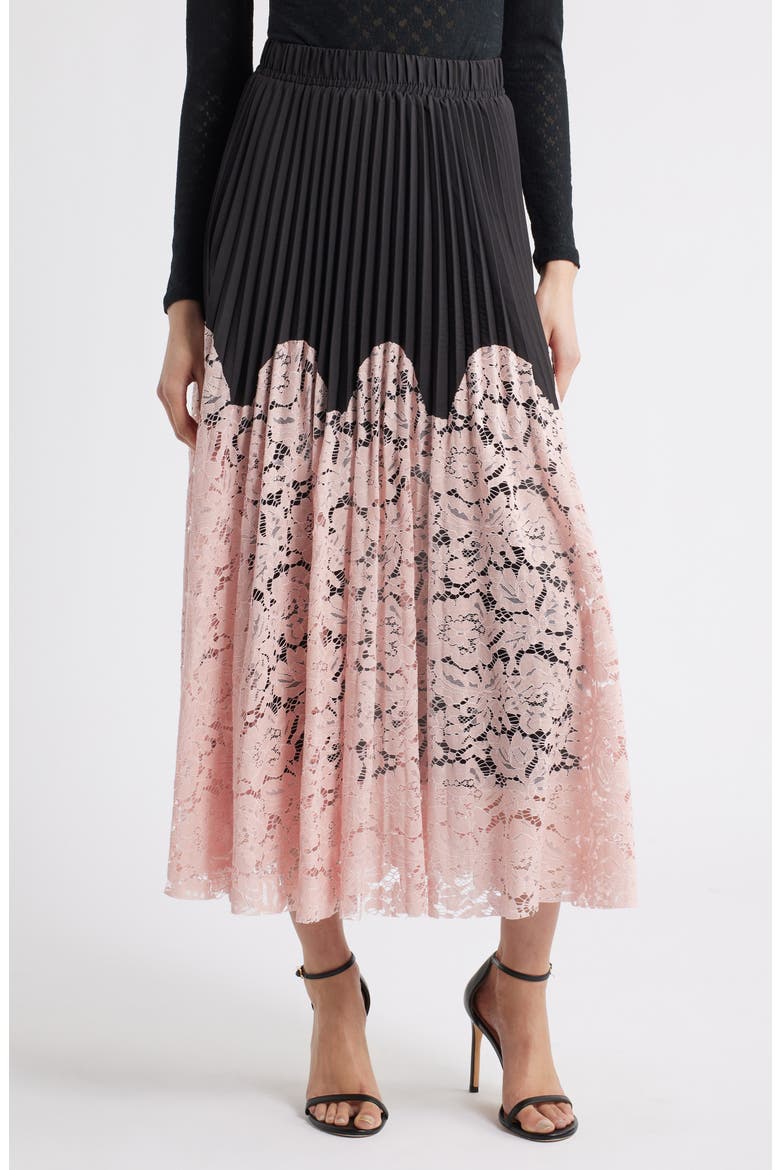 Madaleine Pleated Lace Skirt (Women) | Nordstrom