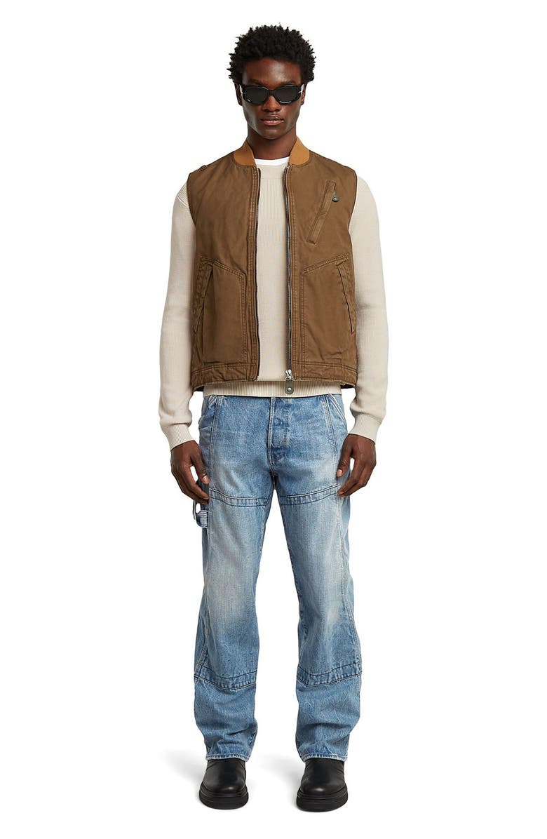 G-STAR Contor 3D Loose Carpenter Jeans, Alternate, color, Vintage Cirrus Blue