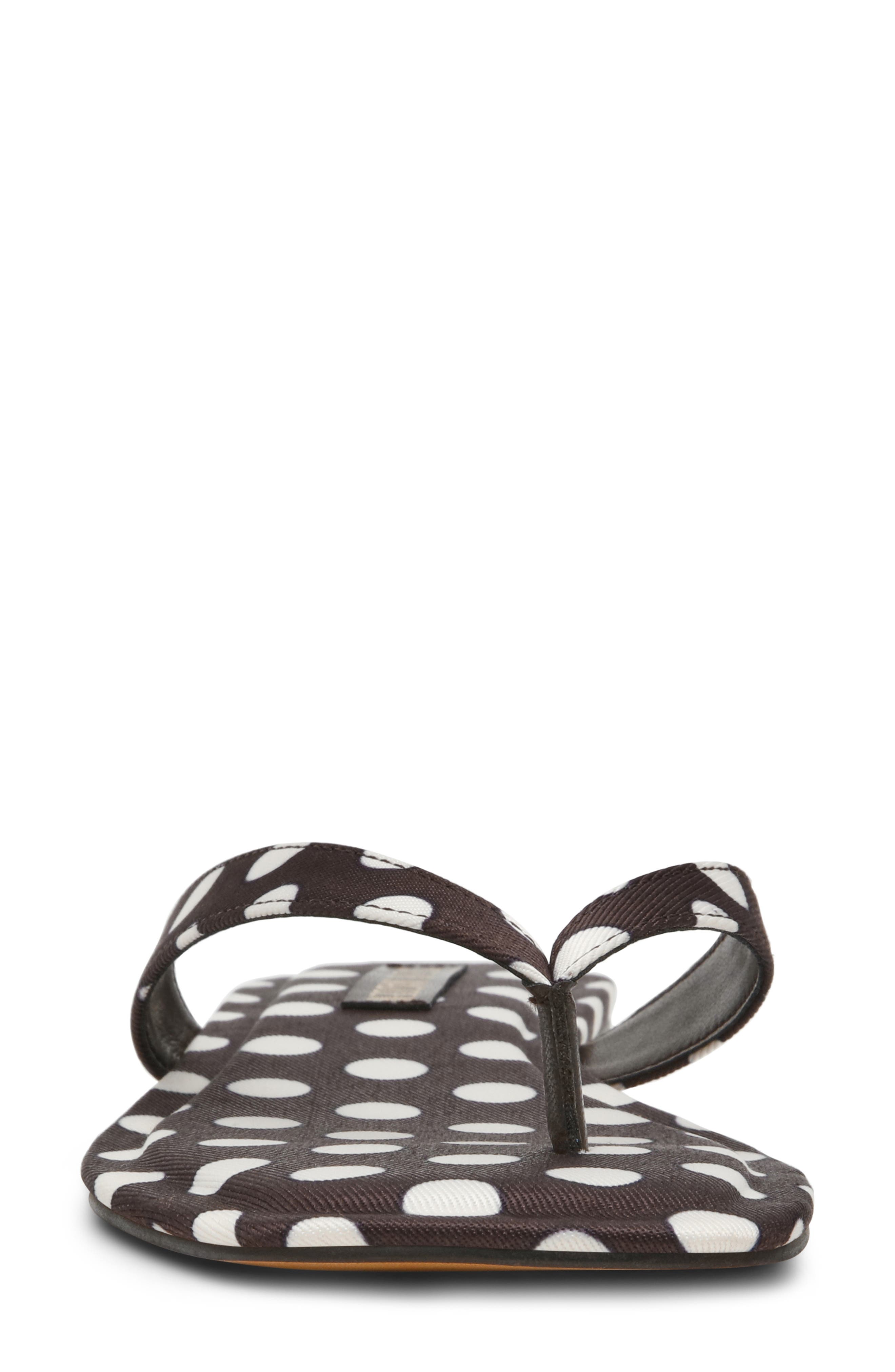 Steve Madden Trella Flip Flop, Alternate, color, Black/ White