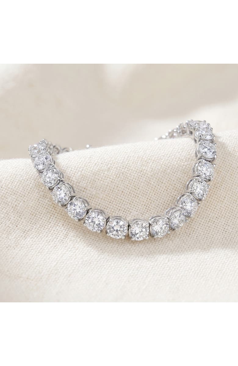 Bliss Diamond 19.00Ct Diamond 21 Gram Tennis Bracelet 14k Gold 7" Lab Grown, Alternate, color,