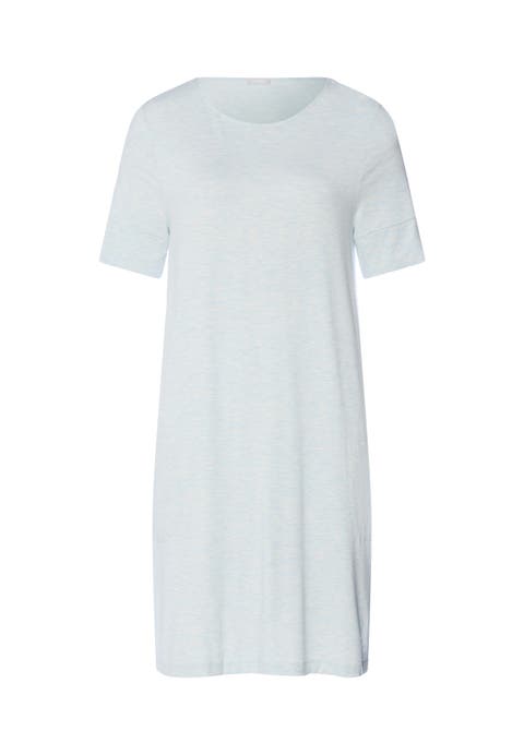 Natural Elegance Soft Round Neck Nightgown