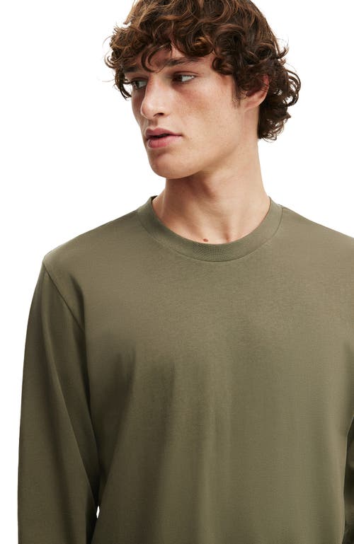 Cotton On Cropped Fit Long Sleeve In Green