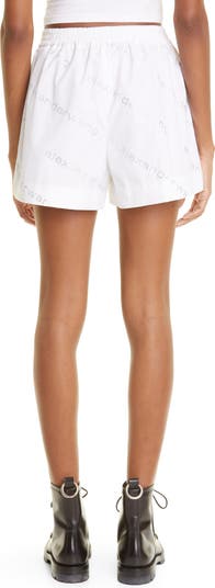 Classic Crystal Embellished Logo Boxer Shorts