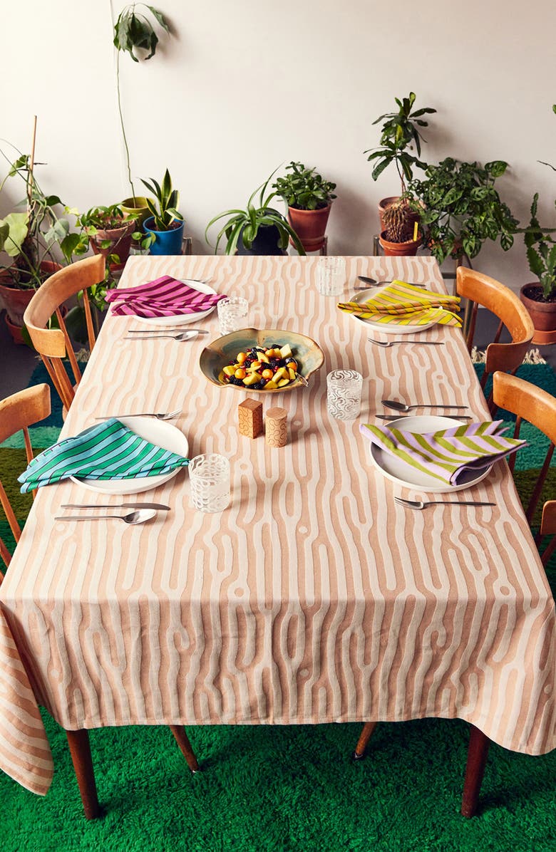 Dusen Dusen Cotton Tablecloth, Alternate, color, 
