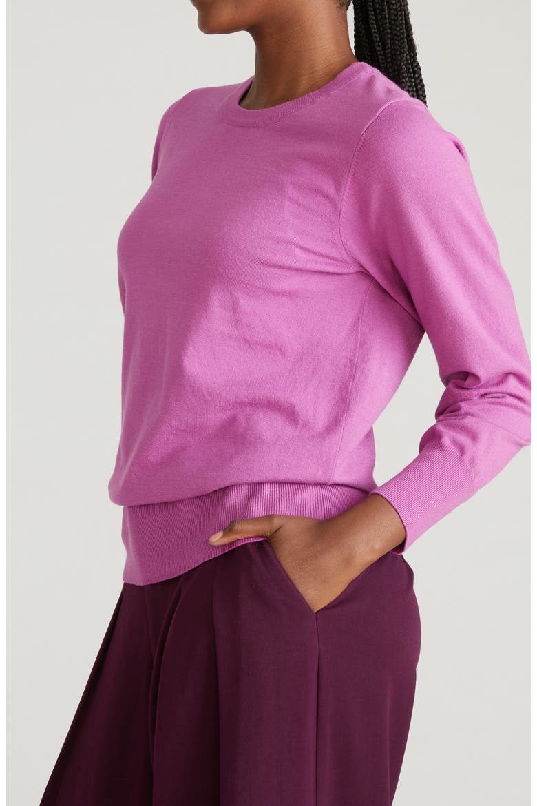 Crewneck Sweater, Alternate, color, PURPLE VISION