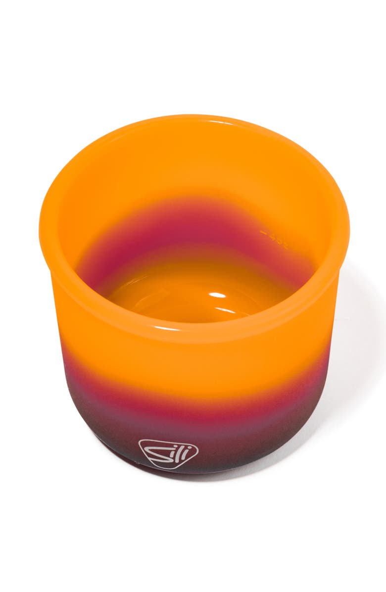 Silipint Silicone 10oz Lidded Bowls 2 Pack, Alternate, color, Orange