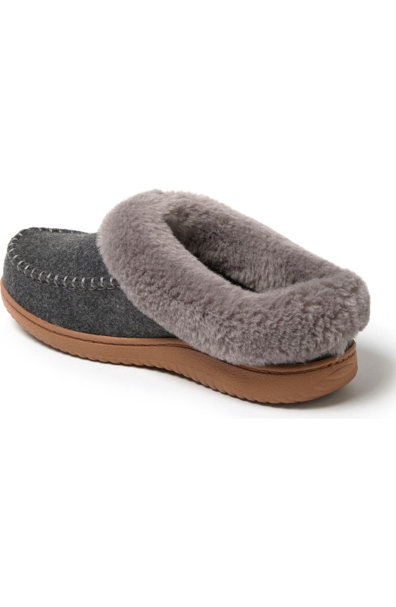 DEARFOAMS Atley Energy Return Clog Slipper, Alternate, color, Dark Heather Grey