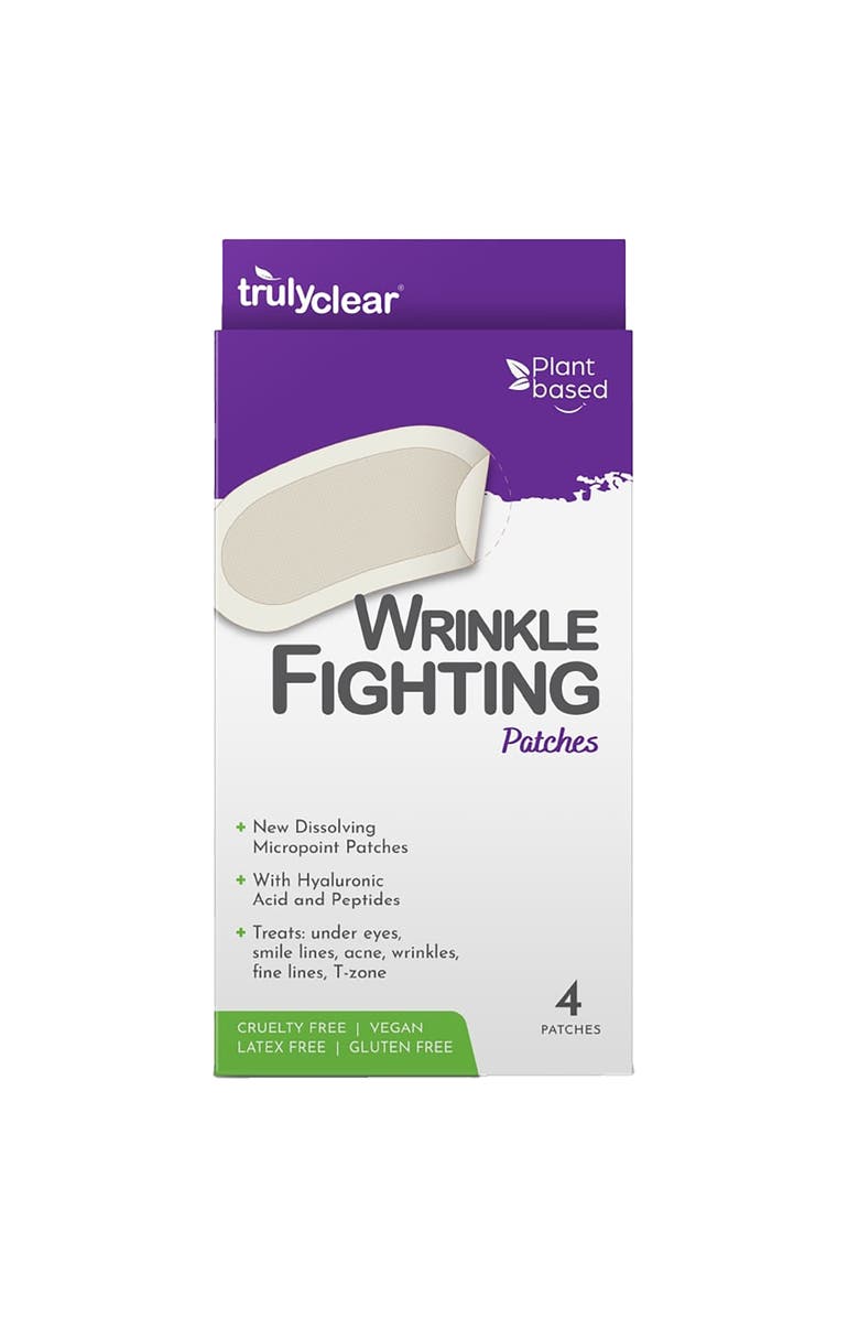 TRULY CLEAR Wrinkle Patches 4 Patches, Main, color, 