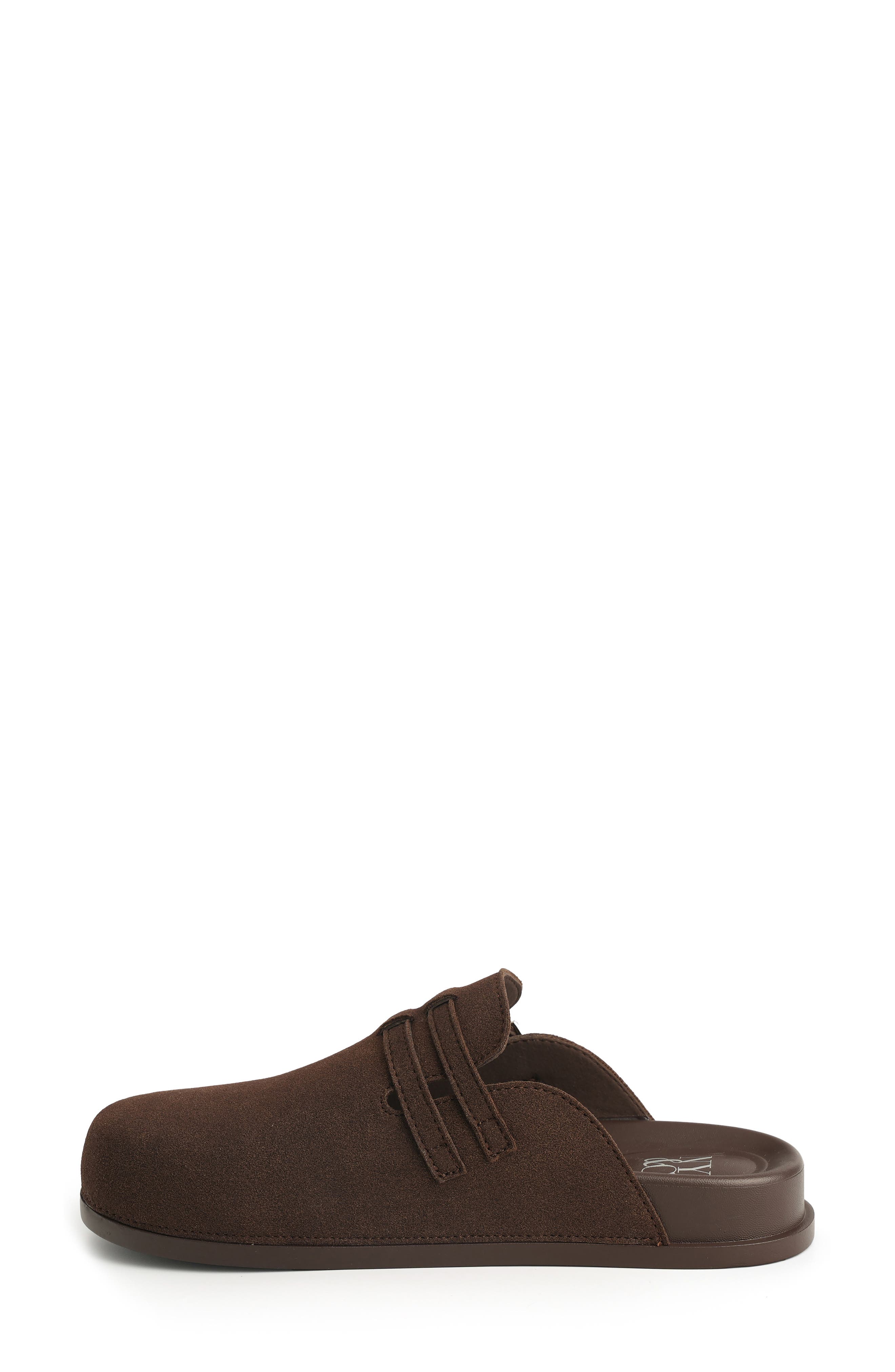 Dulcy Double Buckl Clog, Alternate, color, CHOCOLATE