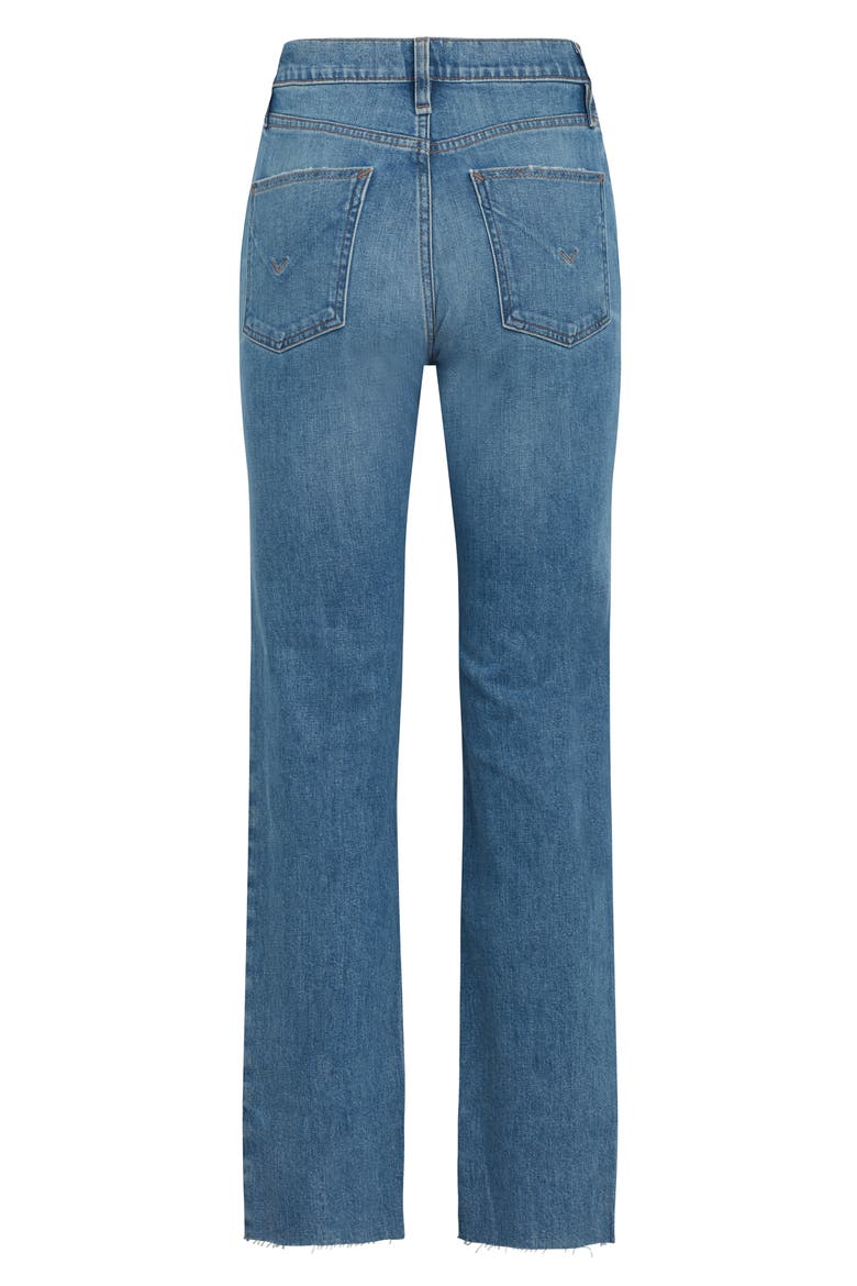 Remi High Waist Straight Leg Jeans, Alternate, color, CANAL