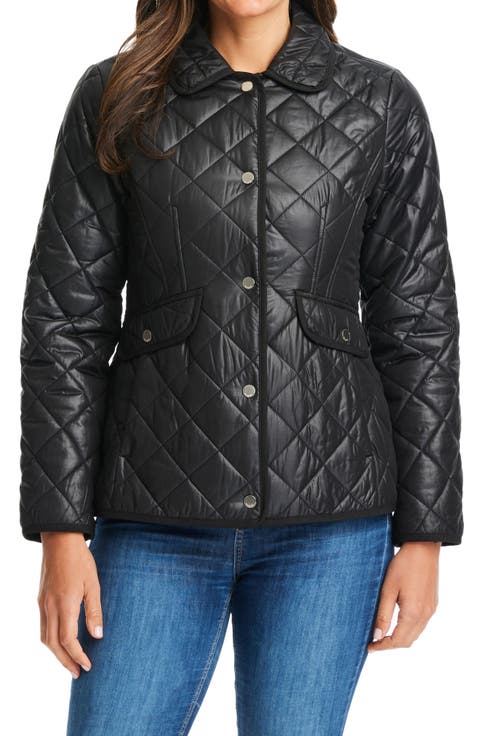 short quilted jacket