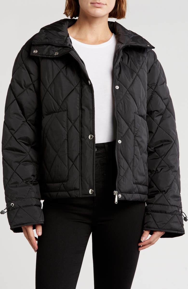 Sam Edelman Patch Pocket Quilted Jacket, Alternate, color,