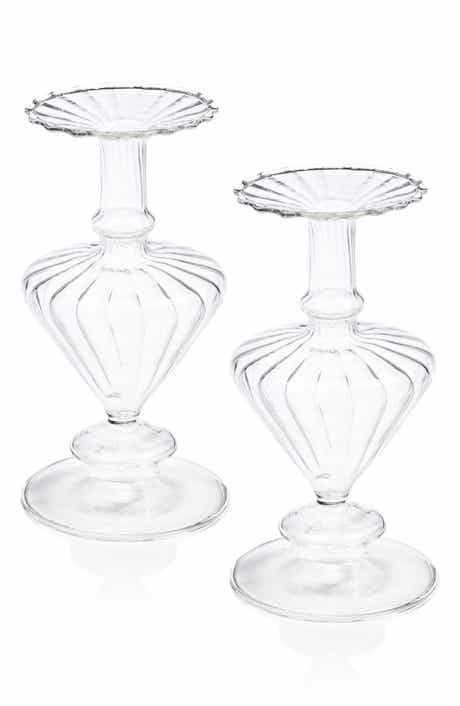 Zodax Pompidou Set of 2 Glass Vases