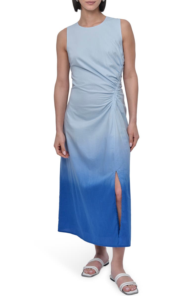DKNY Dip Dye Sleeveless Dress, Main, color, 