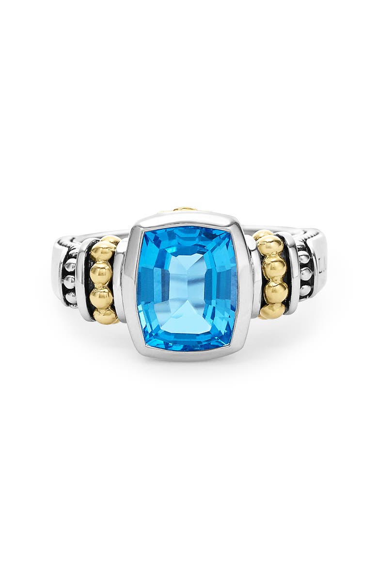 Rittenhouse Small Stone Ring, Alternate, color, BLUE TOPAZ