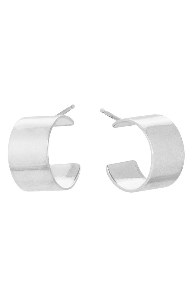 LANA Vanity Hoop Earrings, Main, color, White