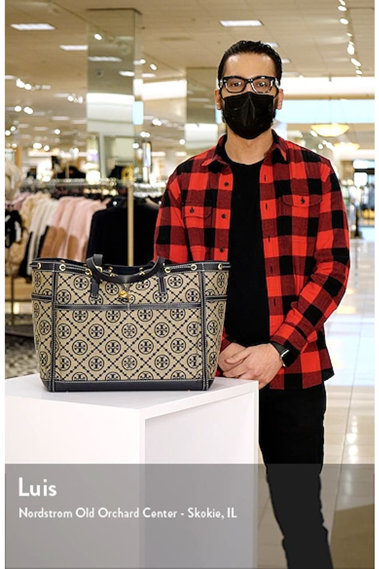 T-Monogram Jacquard Tote video