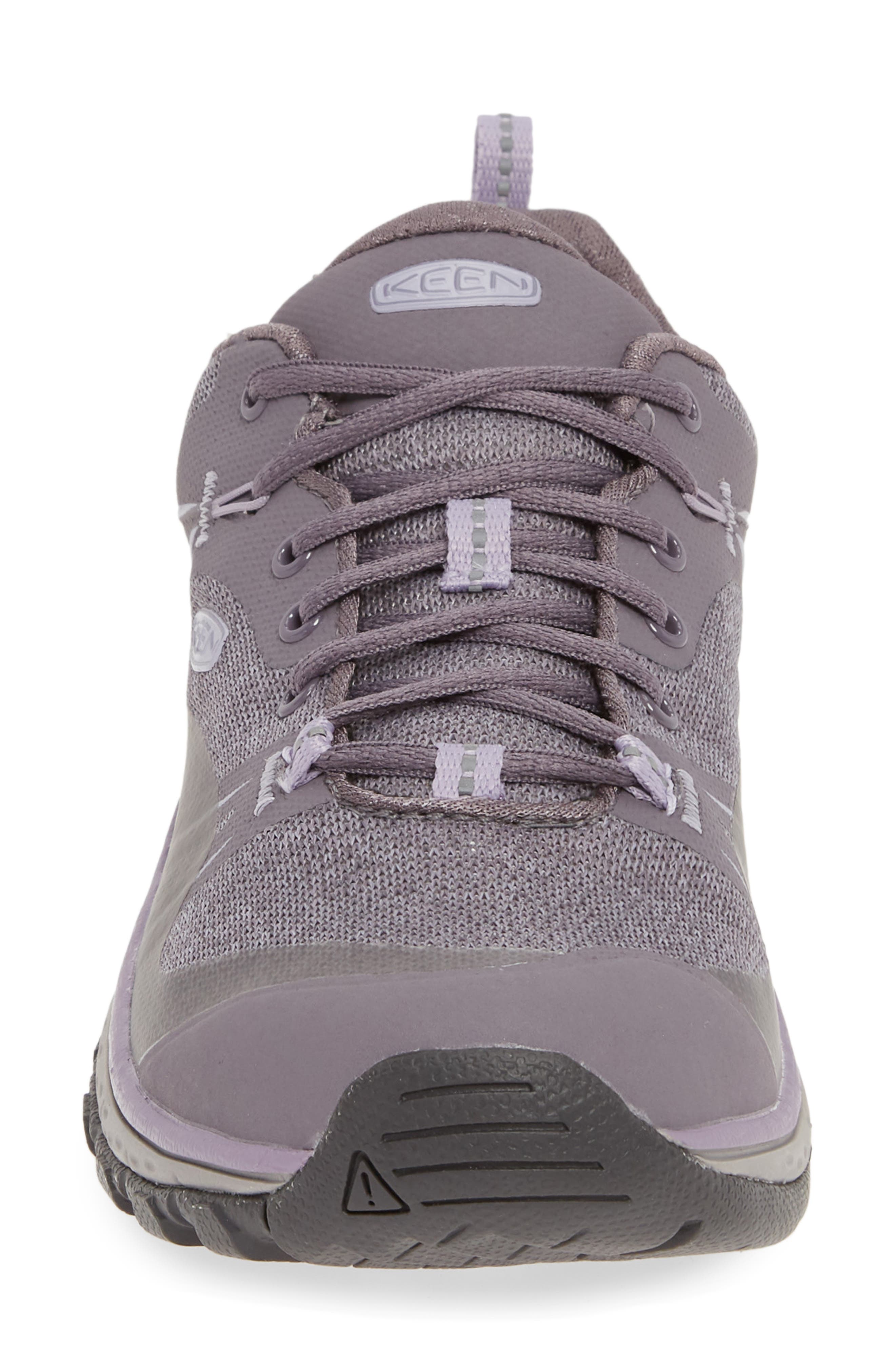 Terradora Waterproof Hiking Shoe, Alternate, color, SHARK/ LAVENDER GREY
