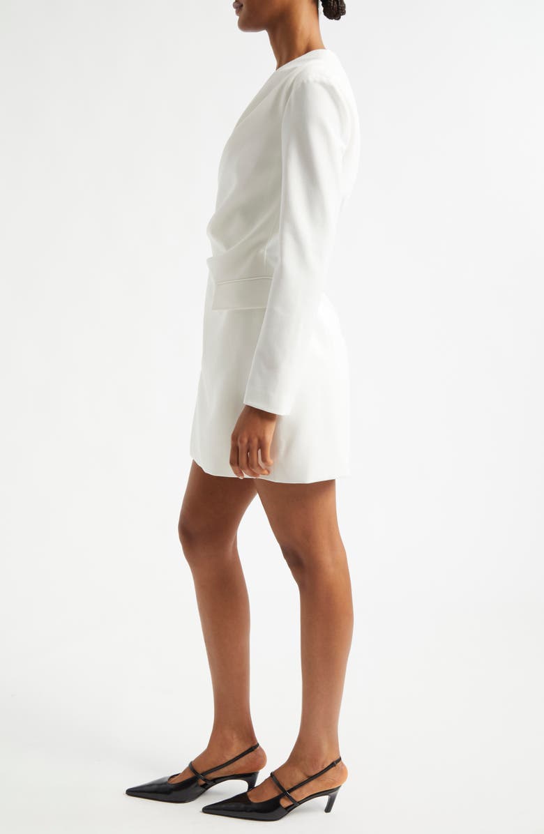 A.L.C. Skyla One-Shoulder Long Sleeve Dress, Alternate, color, Daikon