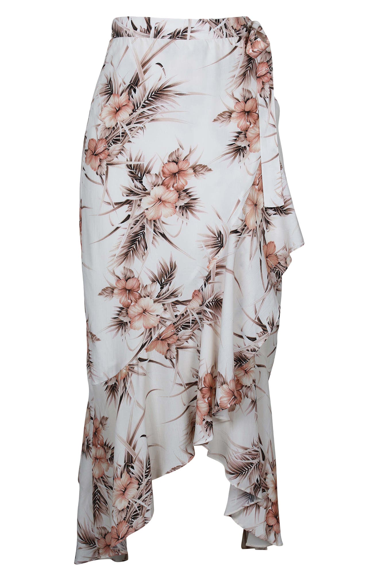 MINKPINK Tahiti Holiday Wrap Skirt (Women) | Nordstromrack