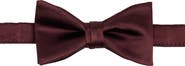 CONSTRUCT Solid Satin Pre-Tied Bow Tie