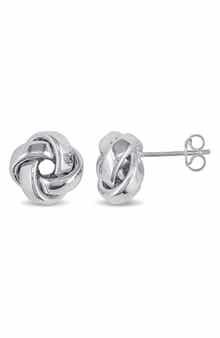 Love Knot Stud Earrings