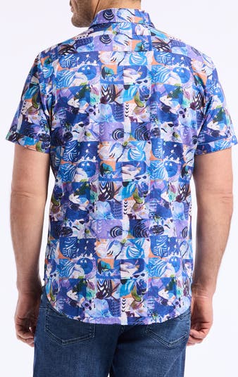 Broward Short Sleeve Cotton Dress Shirt