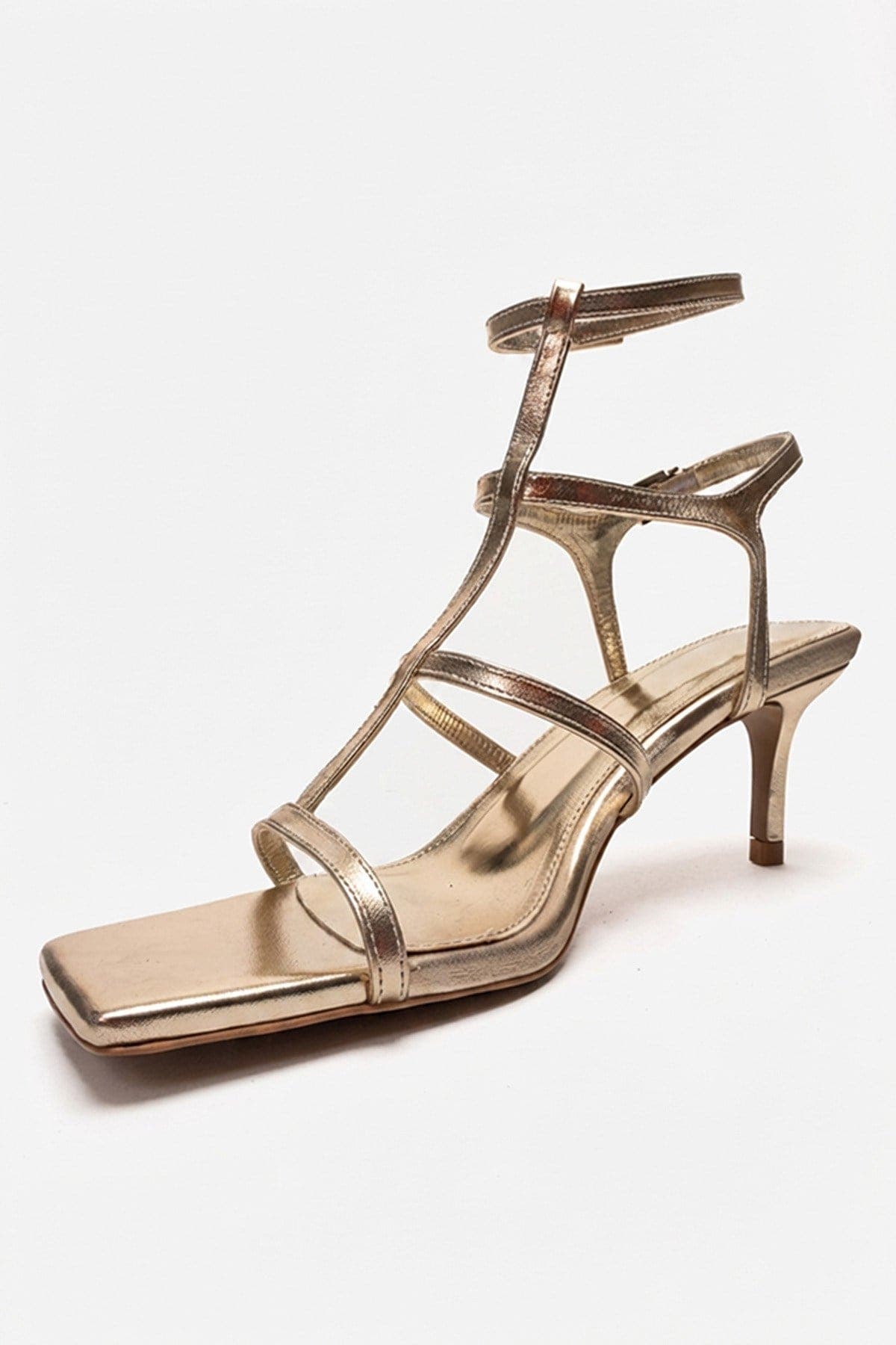 Prologue Shoes Viento Stiletto Sandal, Alternate, color, Gold