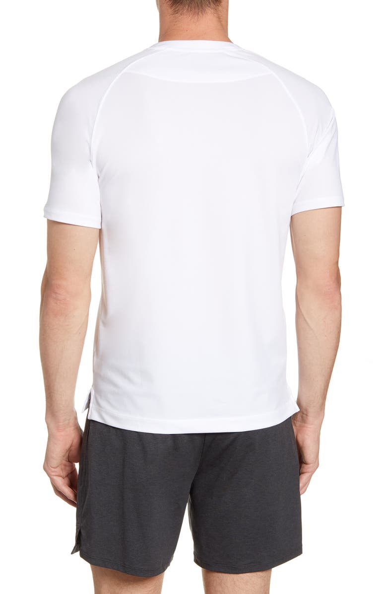 Rhone Notch Performance Piqué T-Shirt, Alternate, color, 