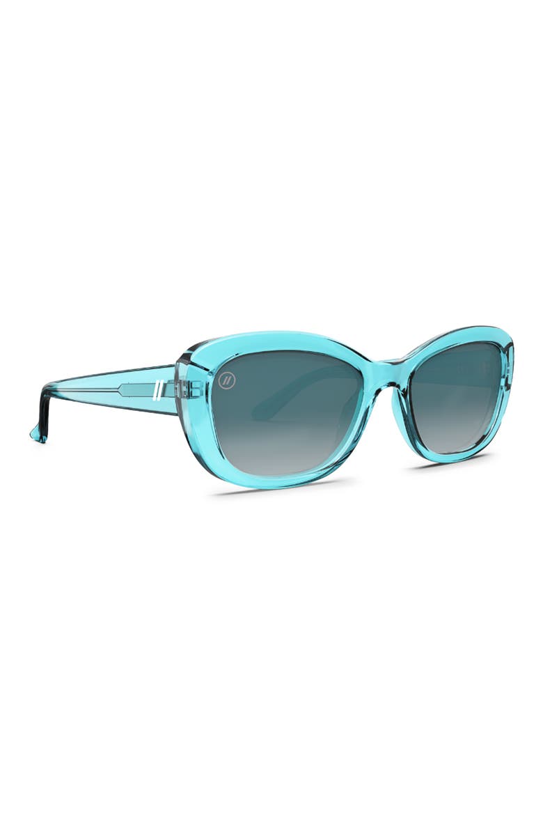 Olivia 54mm Polarized Cat Eye Sunglasses, Alternate, color, TROPICAL CURRENT