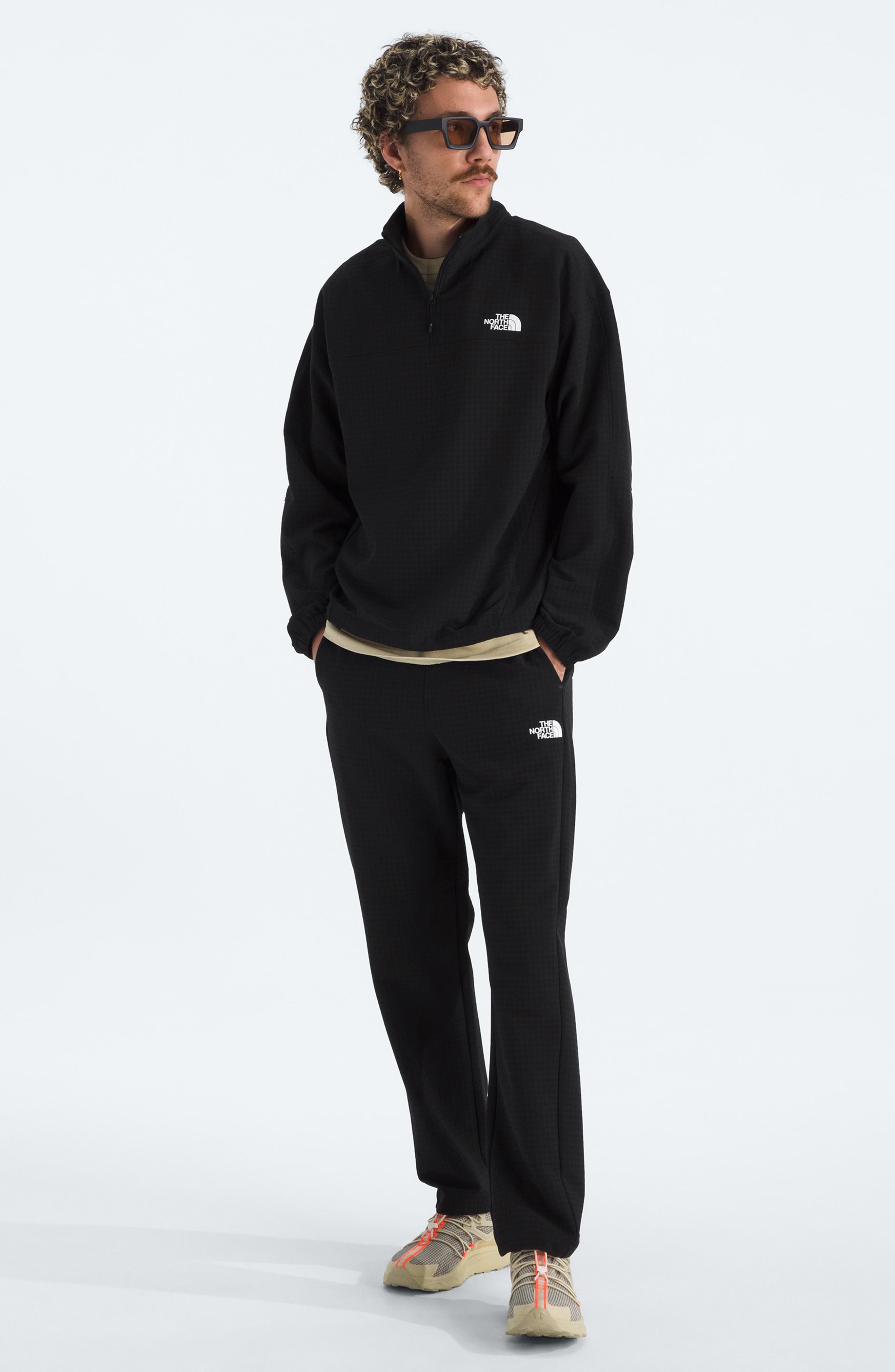 Tekware™ Grid Water Repellent Quarter Zip Pullover (Men) | Nordstrom