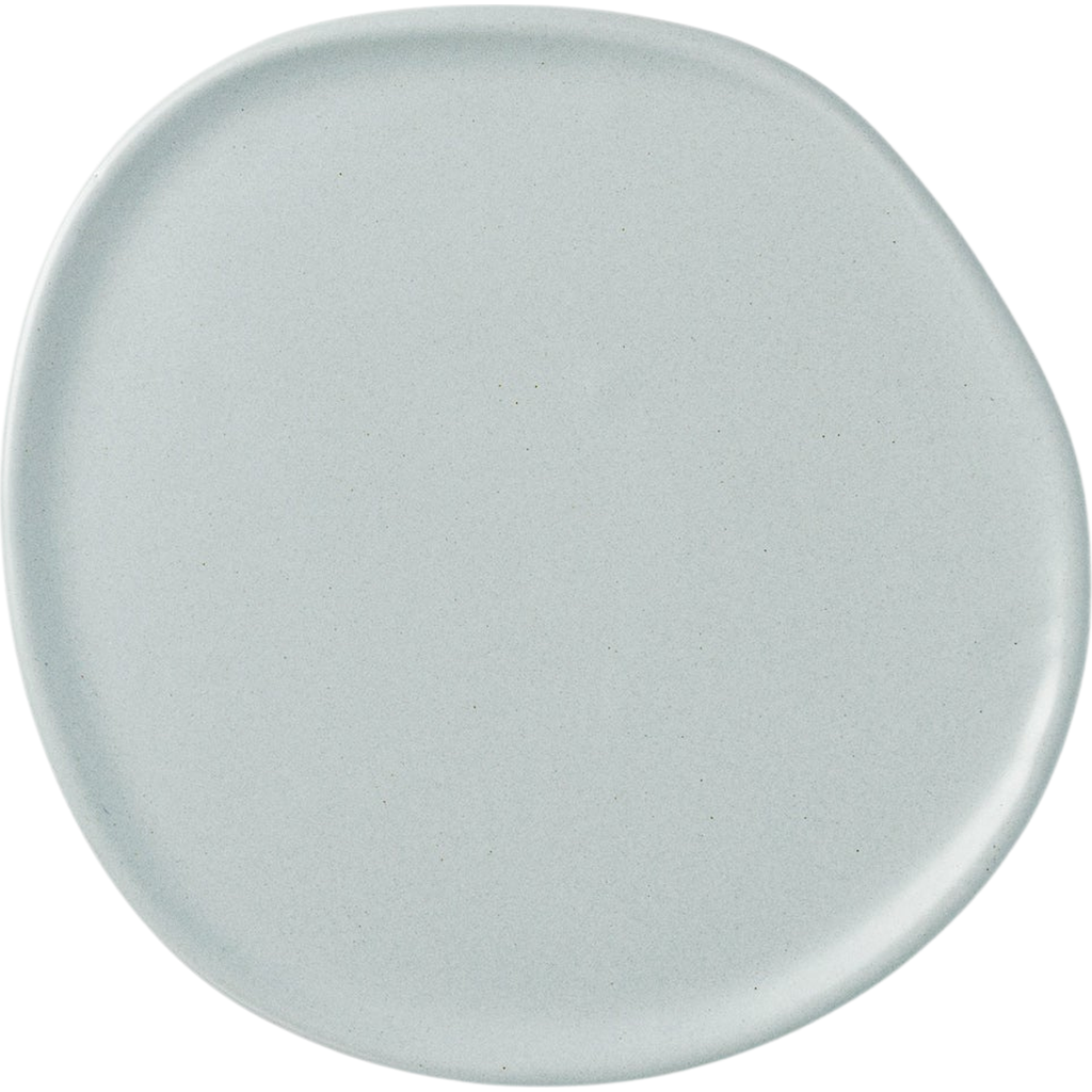 Haand Ripple Salad Plate In Gray