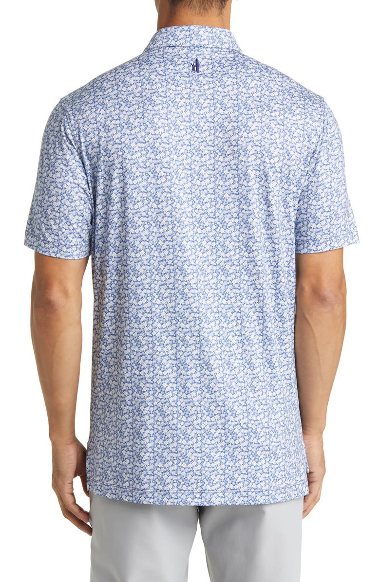 johnnie-O Alston Floral PREP-FORMANCE Polo, Alternate, color, Lake